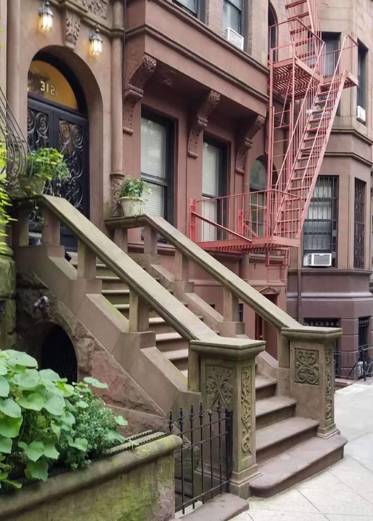 Stoop of 312 West 104th Street