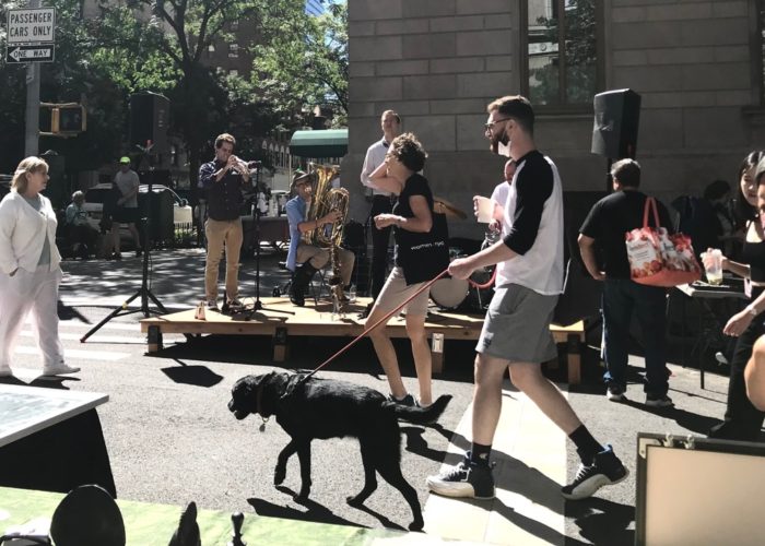 Morning Shoppers - 2021 Yard Sale (Photo by Barbara Boynton)