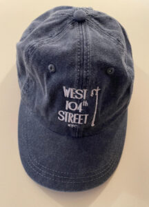 Logo Baseball Cap-Blue Jean with white stitching