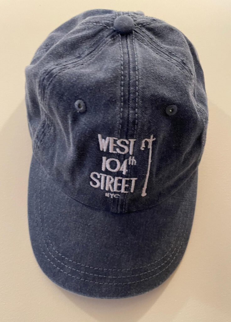 Logo Baseball Cap-Blue Jean with white stitching