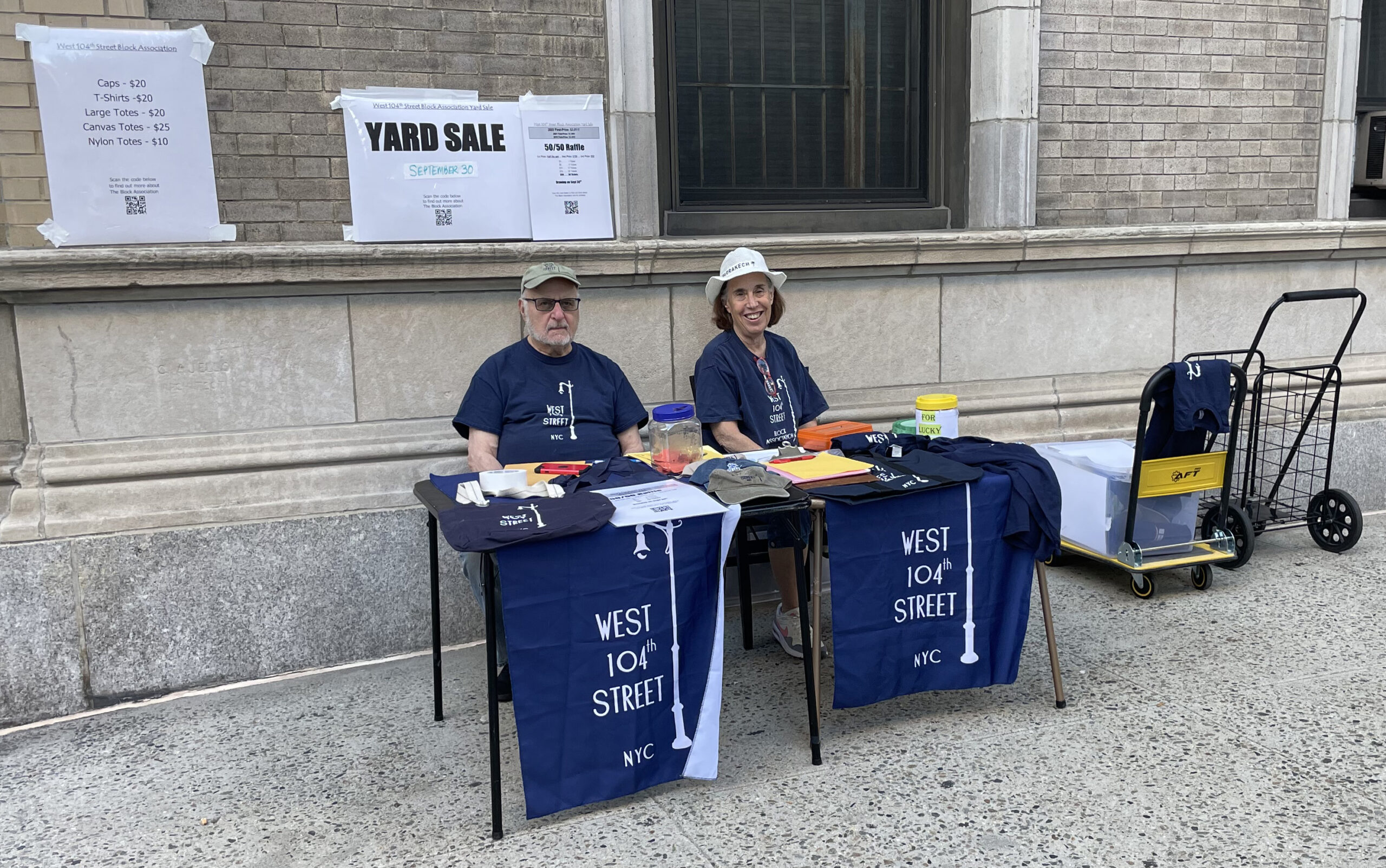 Photography Raffle Table 2024 Raffle Table Photos – West 104th Street Block Association