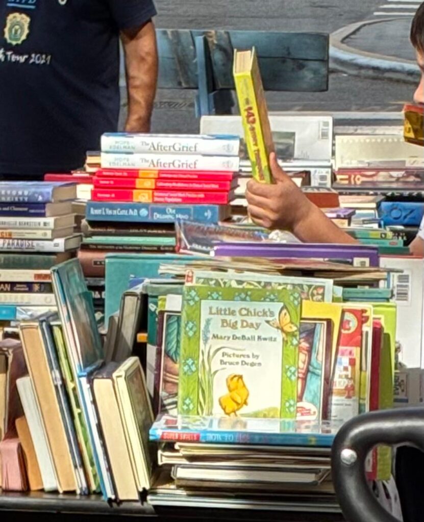 Table of children’s books